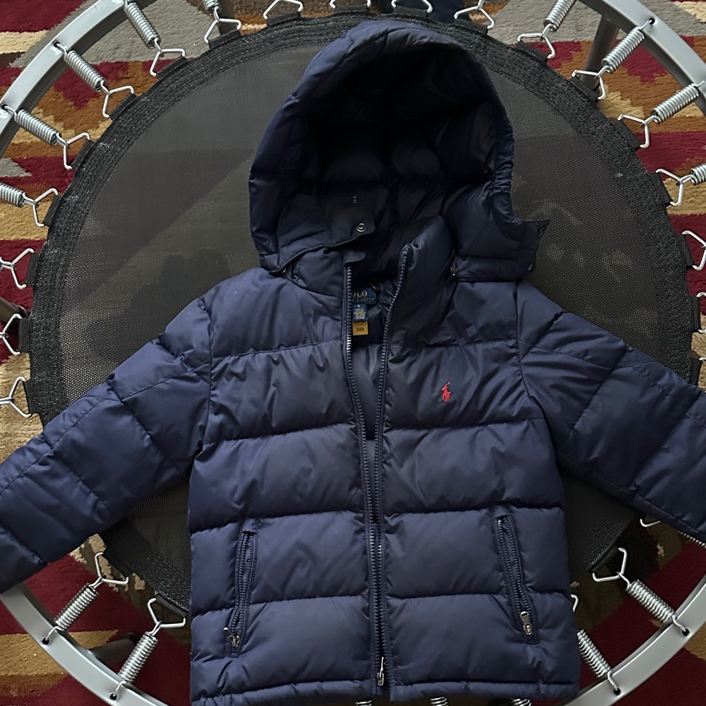 Polo by Ralph Lauren Dark Blue Kids Puffer Jacket